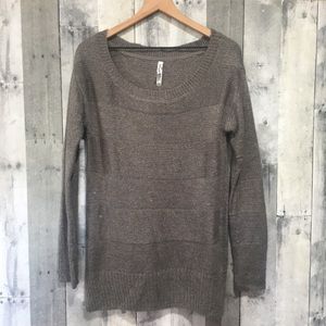 Aeropostale Long Sleeve Gray Sweater